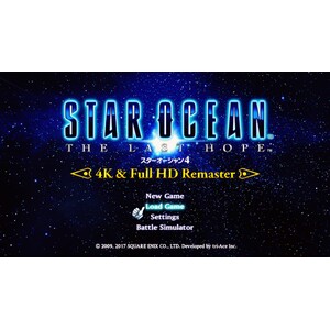 【PC】Steam - STAR OCEAN - THE LAST HOPE - 4K & Full HD Remaster 【PC】Steam - STAR OCEAN - THE LAST HOPE - 4K & Full HD Remaster